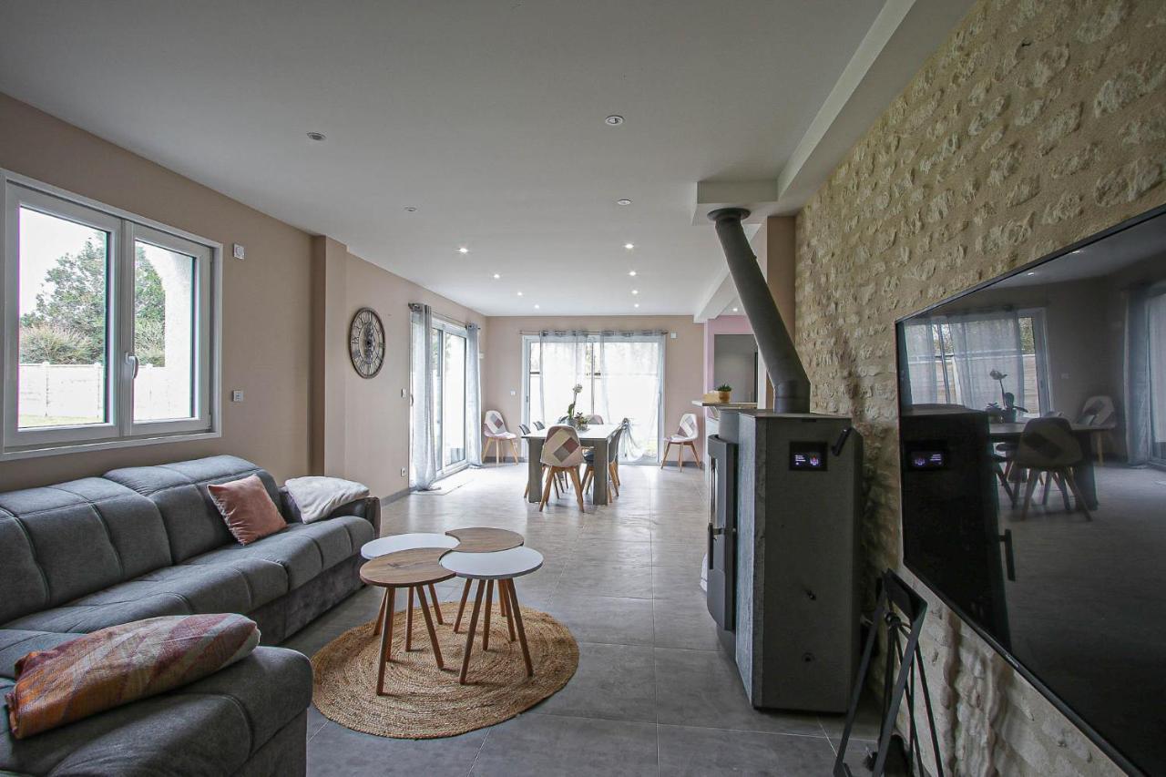 Kokana Modern Holiday Home Englesqueville-la-Percée Exteriér fotografie