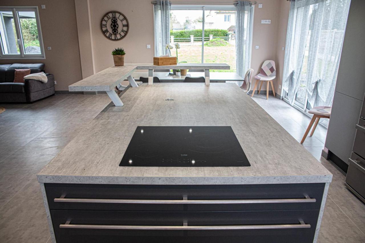 Kokana Modern Holiday Home Englesqueville-la-Percée Exteriér fotografie